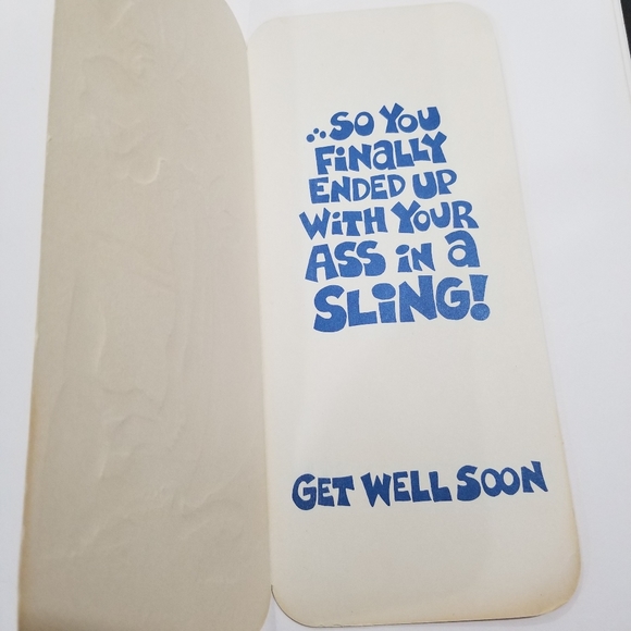 1970's Get One Soon Mark 1 Inc Original Card - Picture 2 of 8